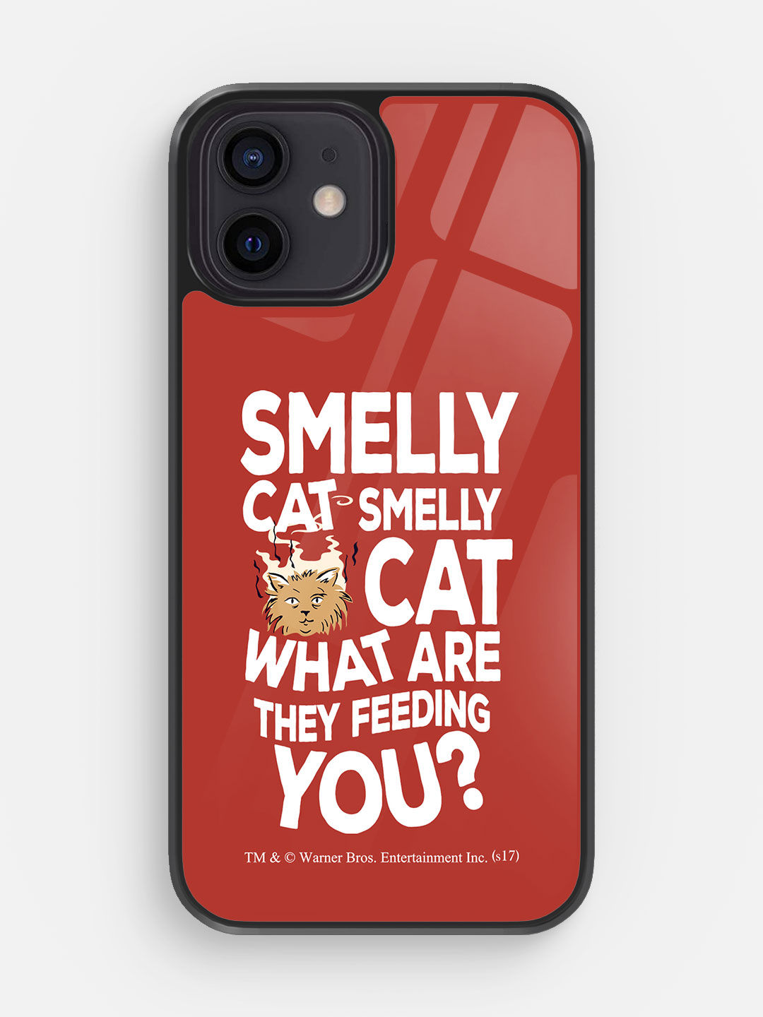 Friends Smelly Cat - Glass Case for iPhone 12