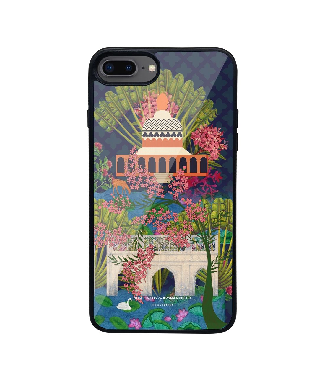Blossoms - Glass Phone Case for iPhone 8 Plus