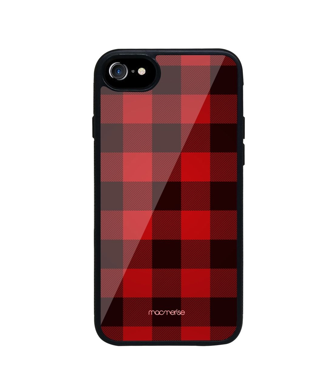 Checkmate Red - Glass Phone Case for iPhone 7