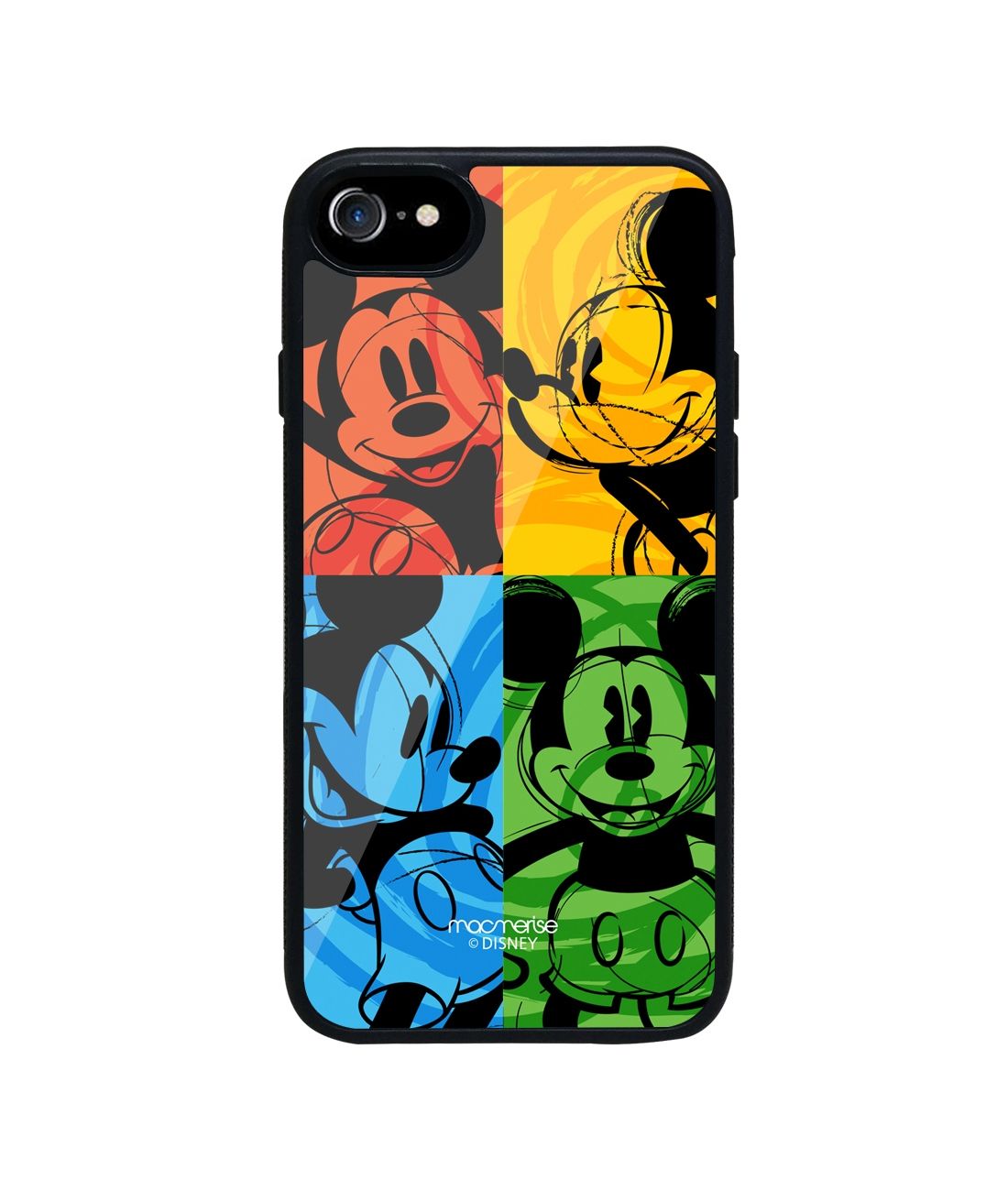 Shades of Mickey - Glass Phone Case for iPhone 7