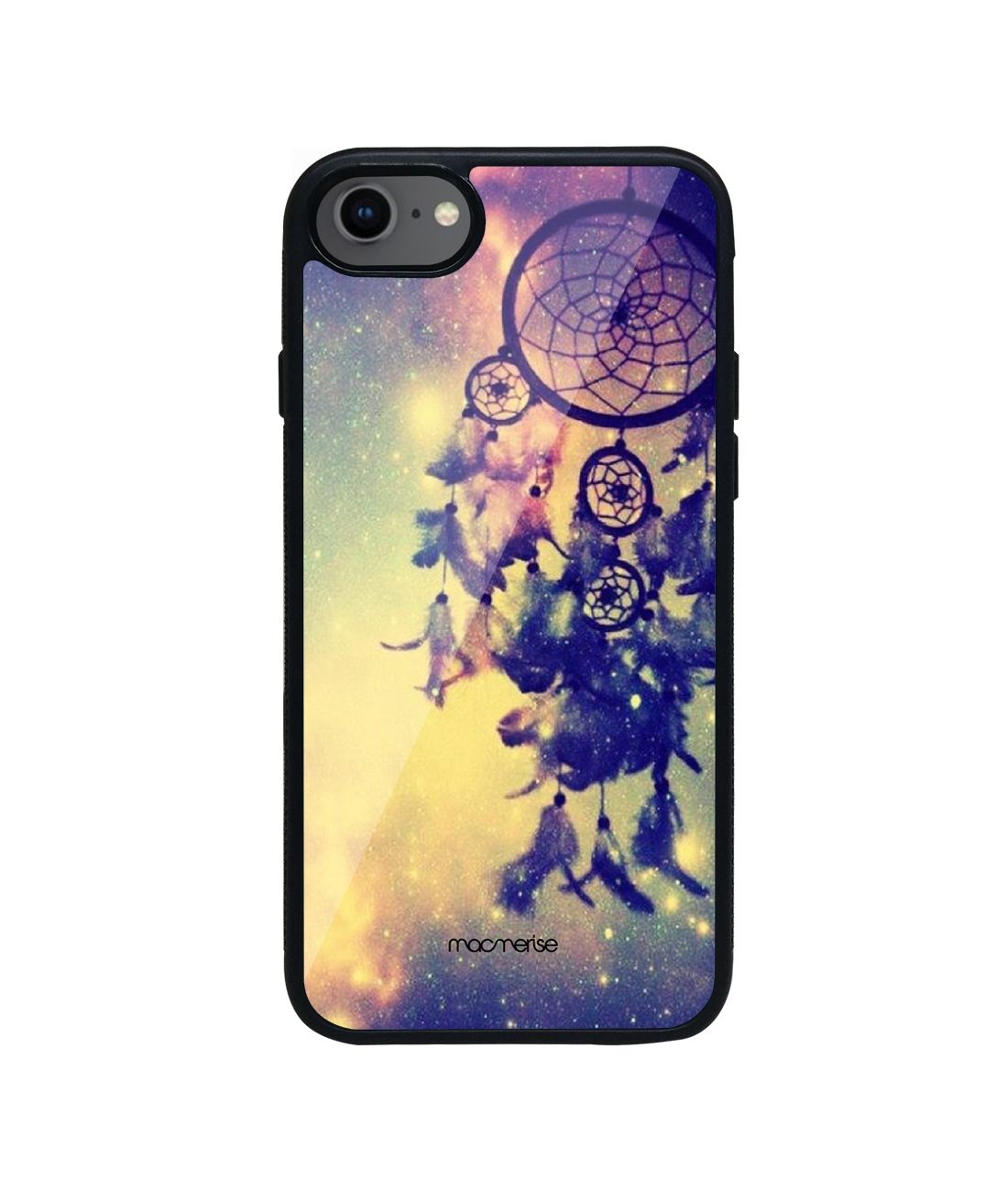 Galaxy Motif - Glass Phone Case for iPhone 8