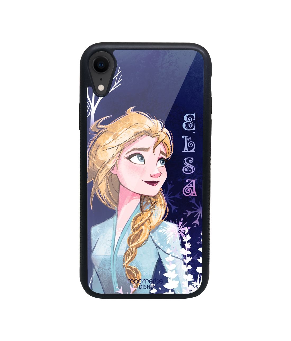 Strong Elsa - Glass Phone Case for iPhone XR
