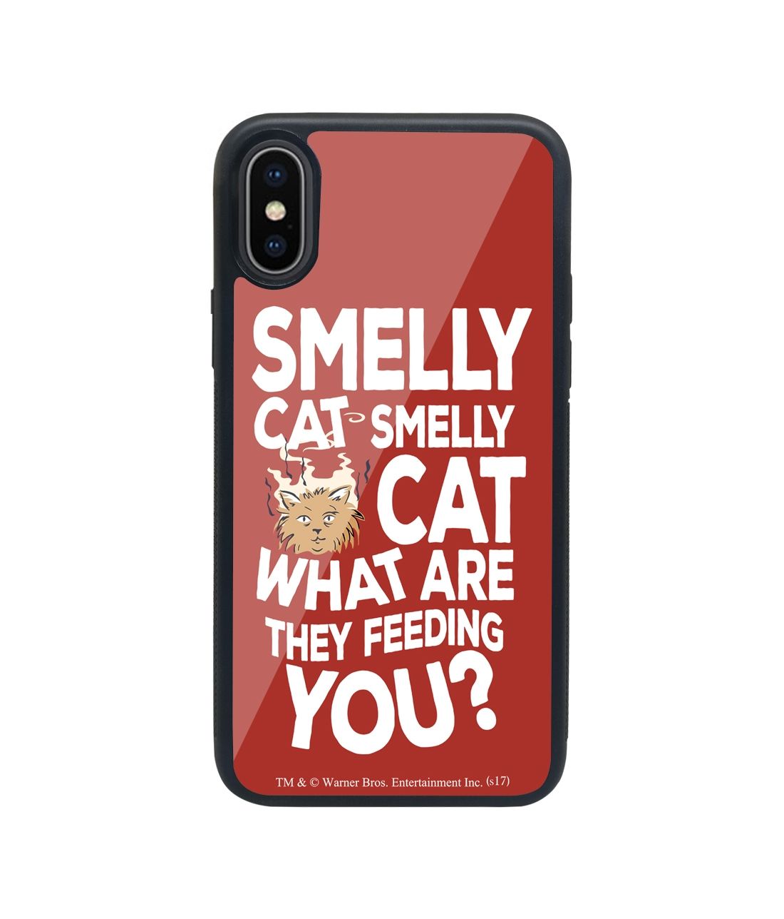 Friends Smelly Cat - Glass Phone Case for iPhone XS