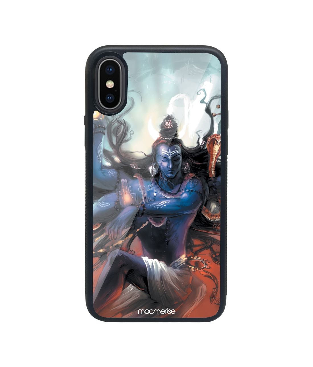 Nataraj - Glass Phone Case for iPhone XS