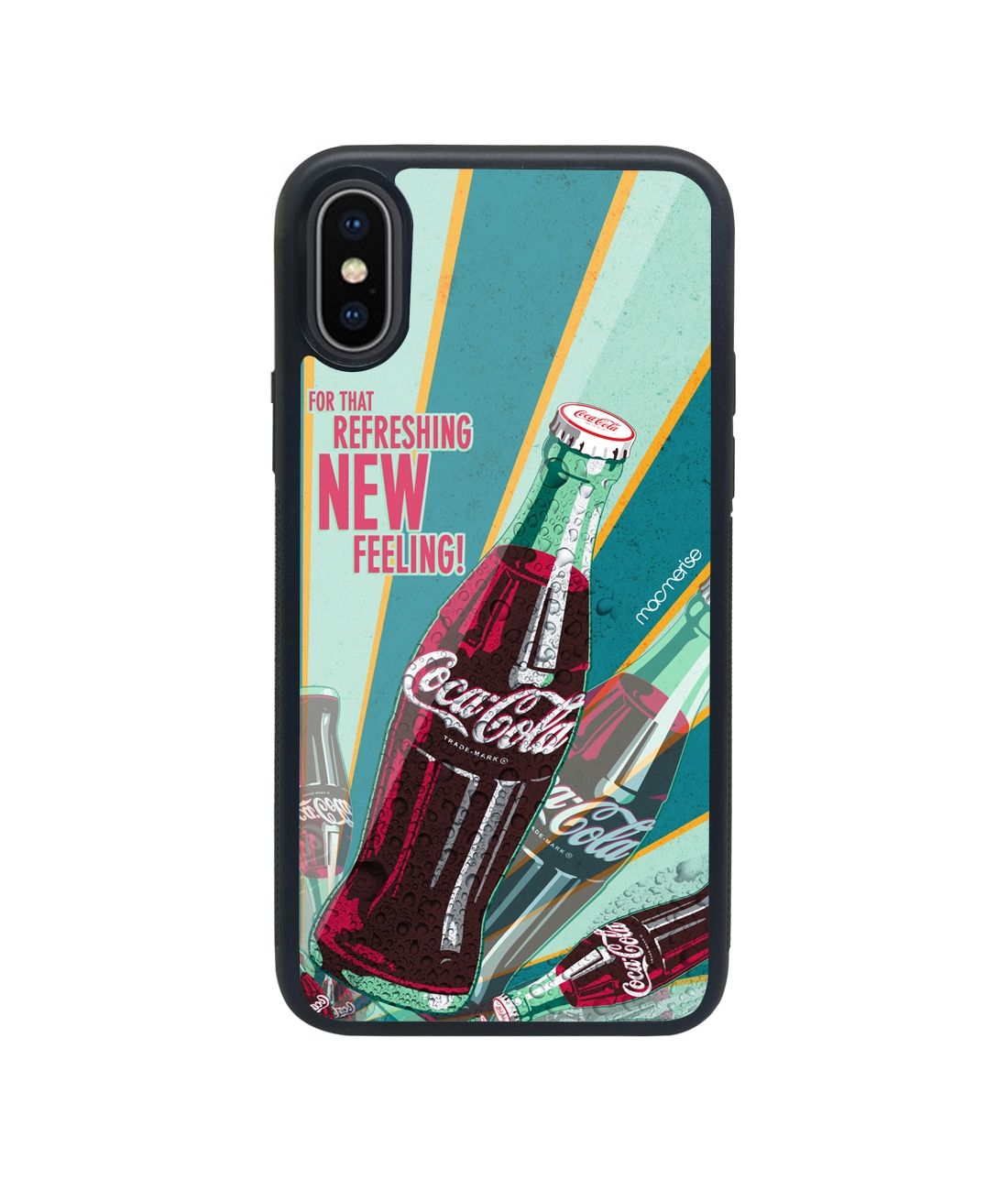 New Feeling - Glass Phone Case for iPhone XS