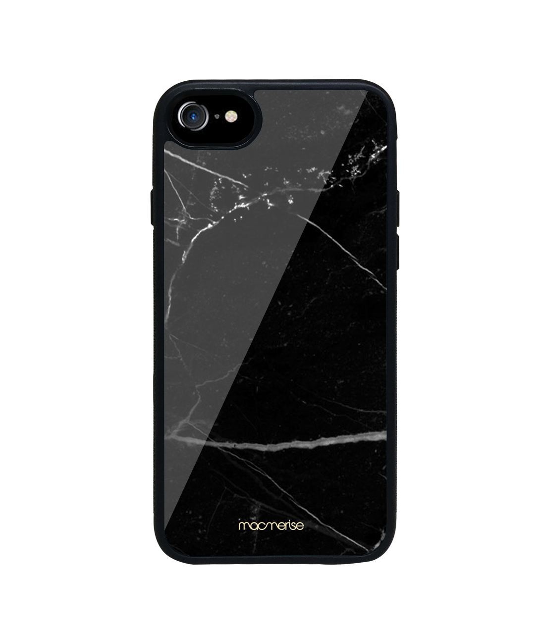 Marble Noir Belge - Glass Phone Case for iPhone 7