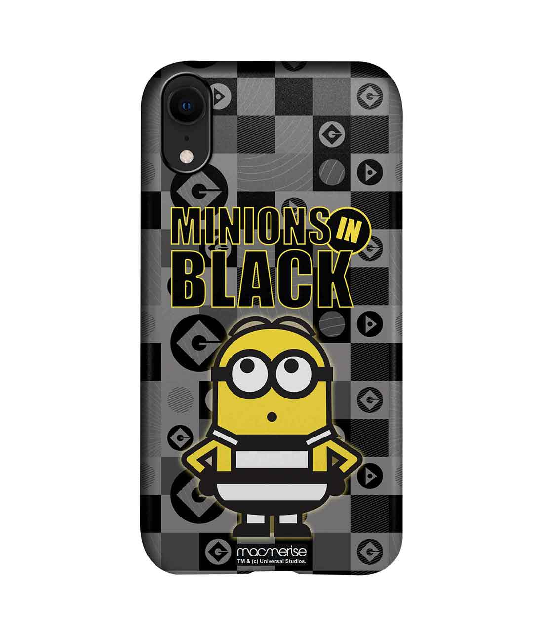 Minions in Black - Pro Case for iPhone XR