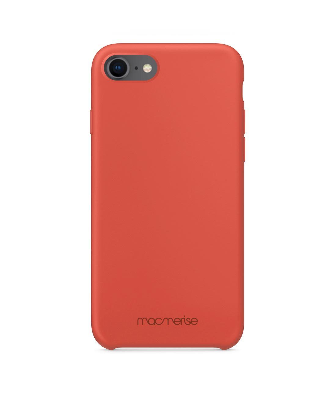 Silicone Phone Case Orange - Silicone Phone Case for iPhone 8