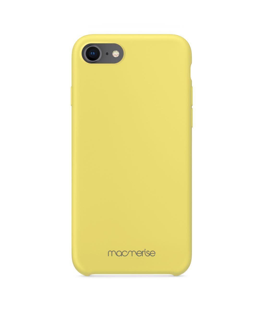 Silicone Phone Case Yellow - Silicone Phone Case for iPhone 8
