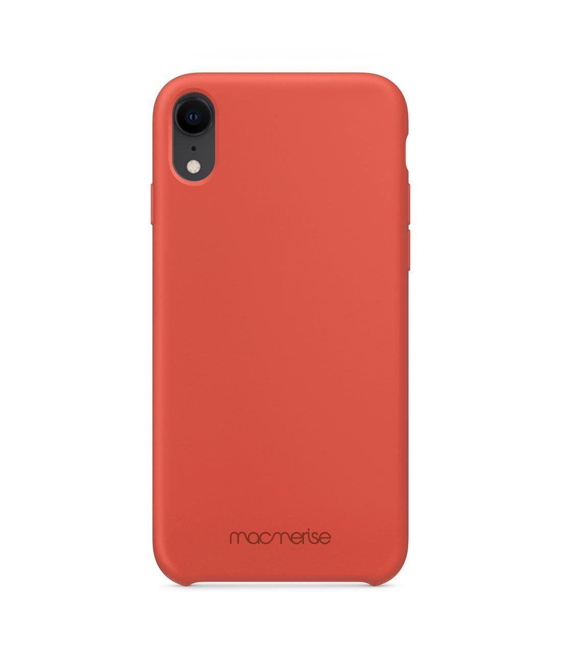 Silicone Phone Case Orange - Silicone Phone Case for iPhone XR