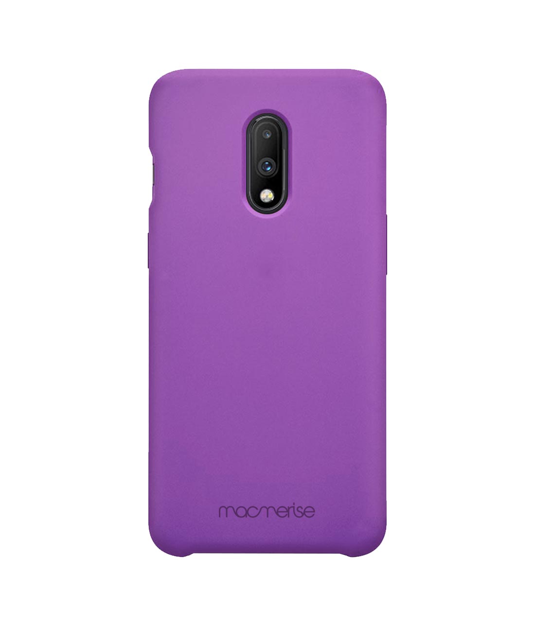 Silicone Phone Case Purple - Silicone Phone Case for OnePlus 7