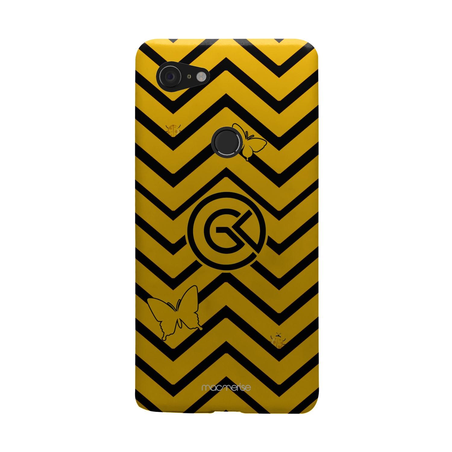 Waves Yellow - Sleek Case for Google Pixel 3 XL