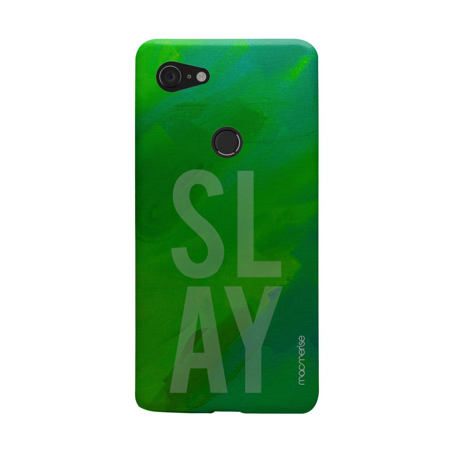 Slay Green - Sleek Phone Case for Google Pixel 3 XL