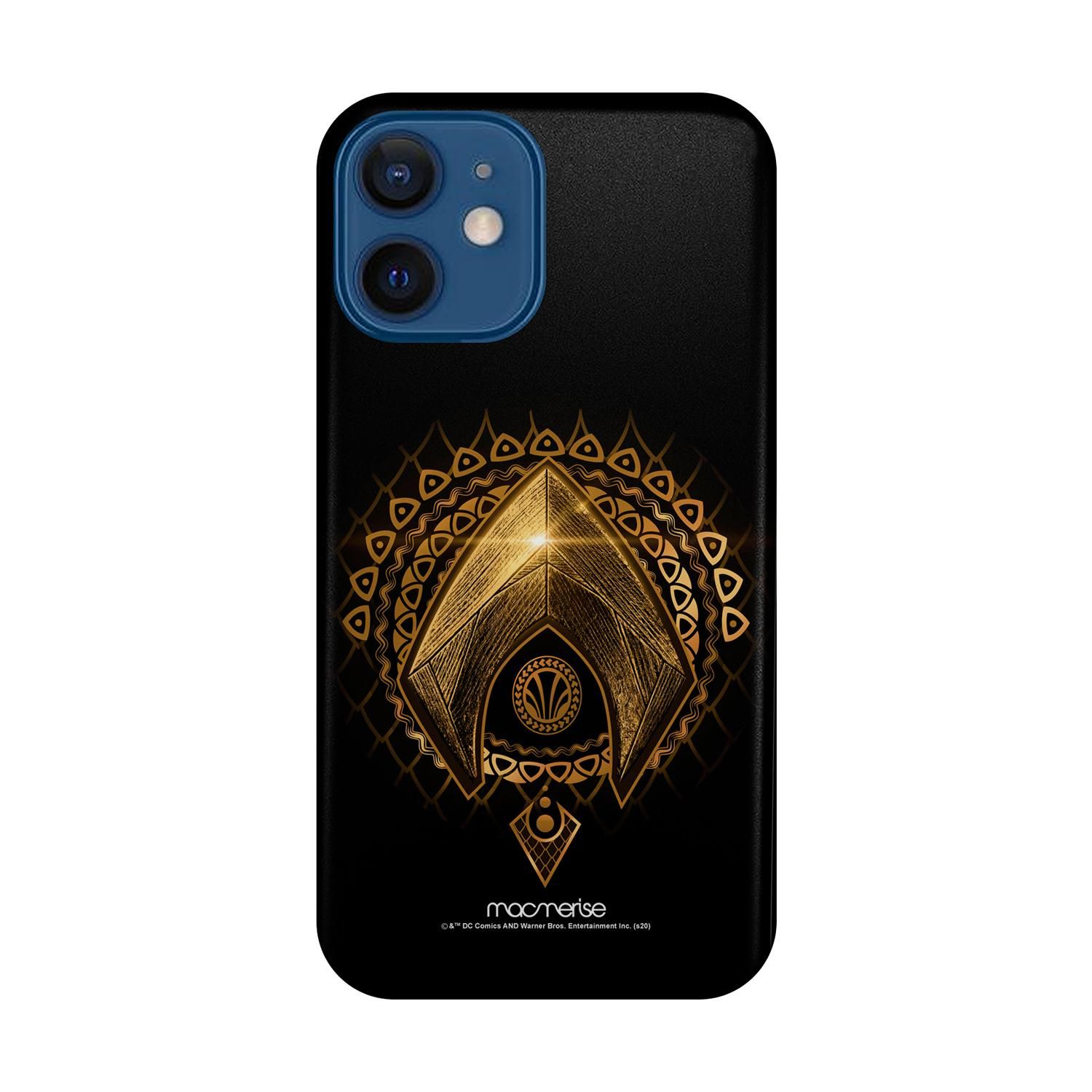 Aquaman Logo - Sleek Case for iPhone 12 Mini