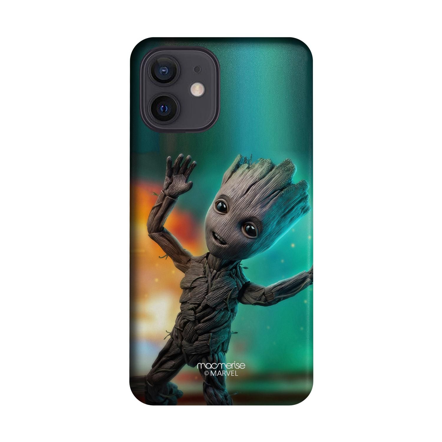 Baby Groot Dance - Sleek Case for iPhone 12