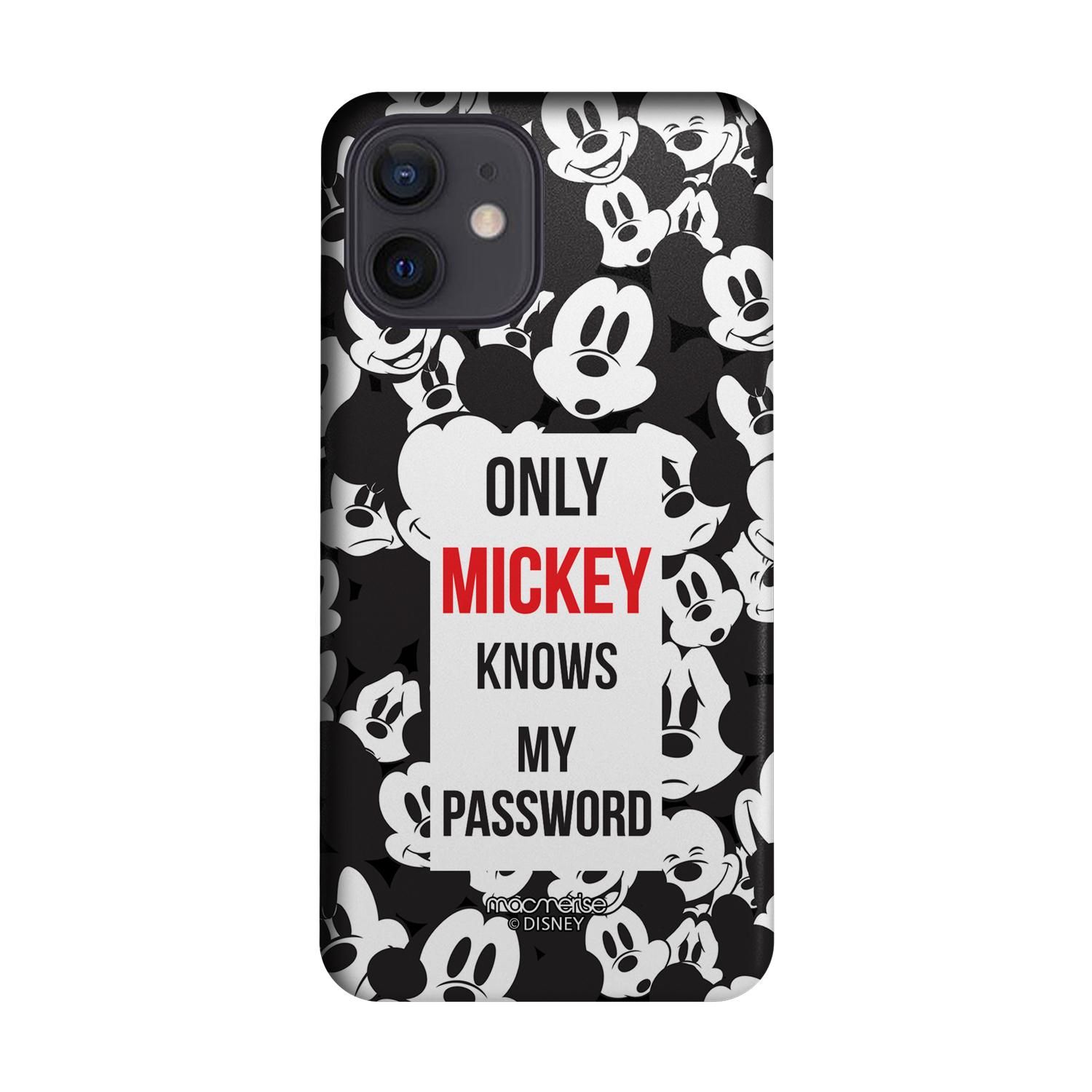 Mickey my Password - Sleek Case for iPhone 12