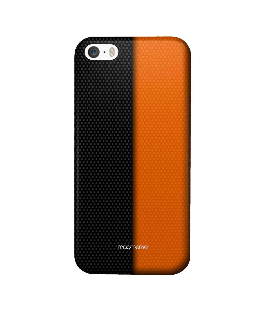 Black And Orange - Sleek Case for iPhone 5/5S