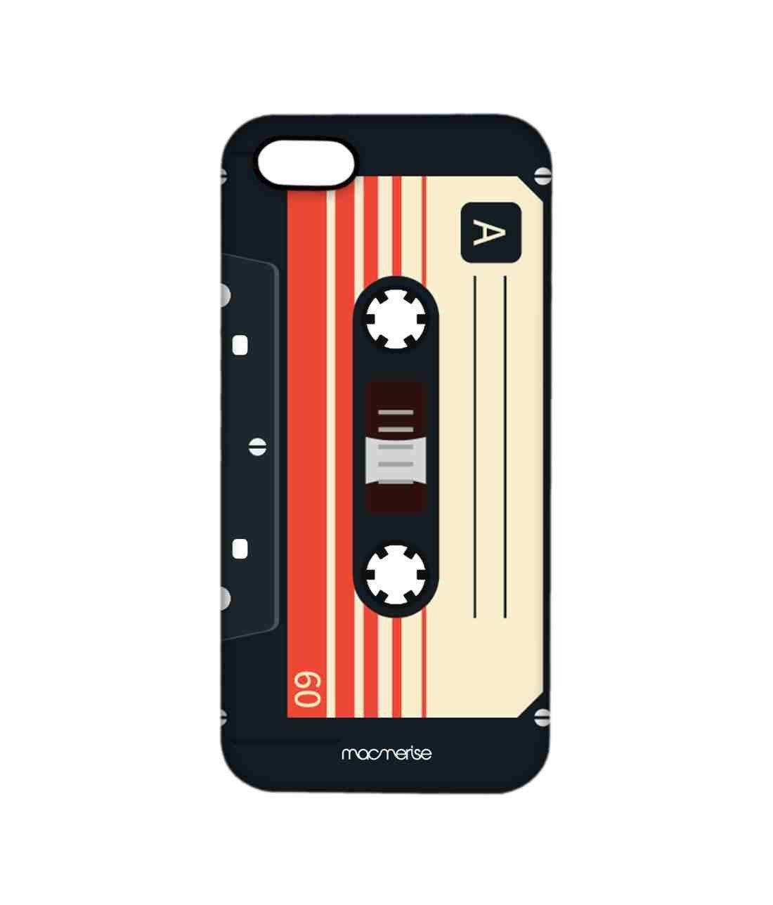 Casette Black - Sleek Phone Case for iPhone 5/5S