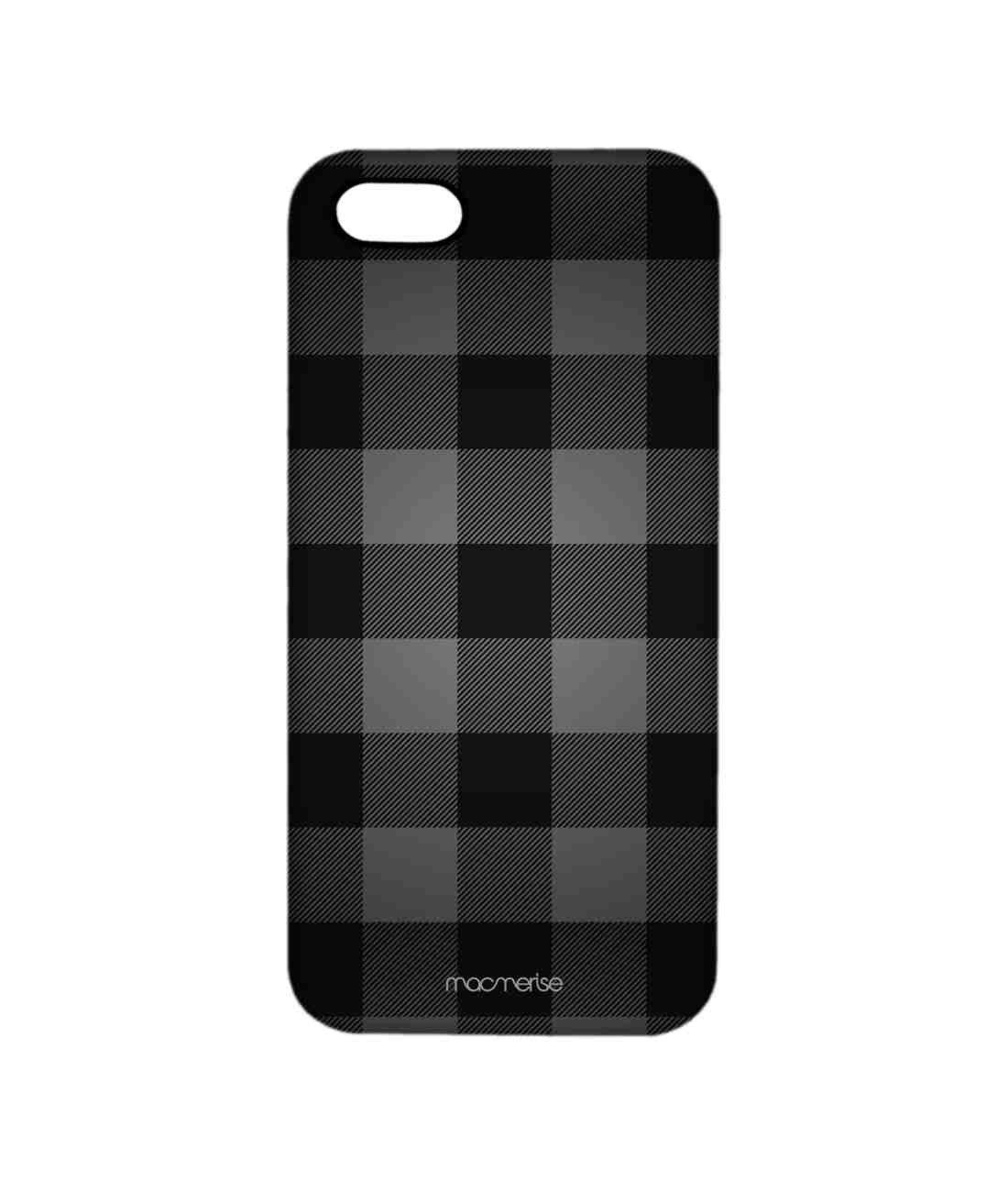 Checkmate Black - Sleek Phone Case for iPhone 5/5S