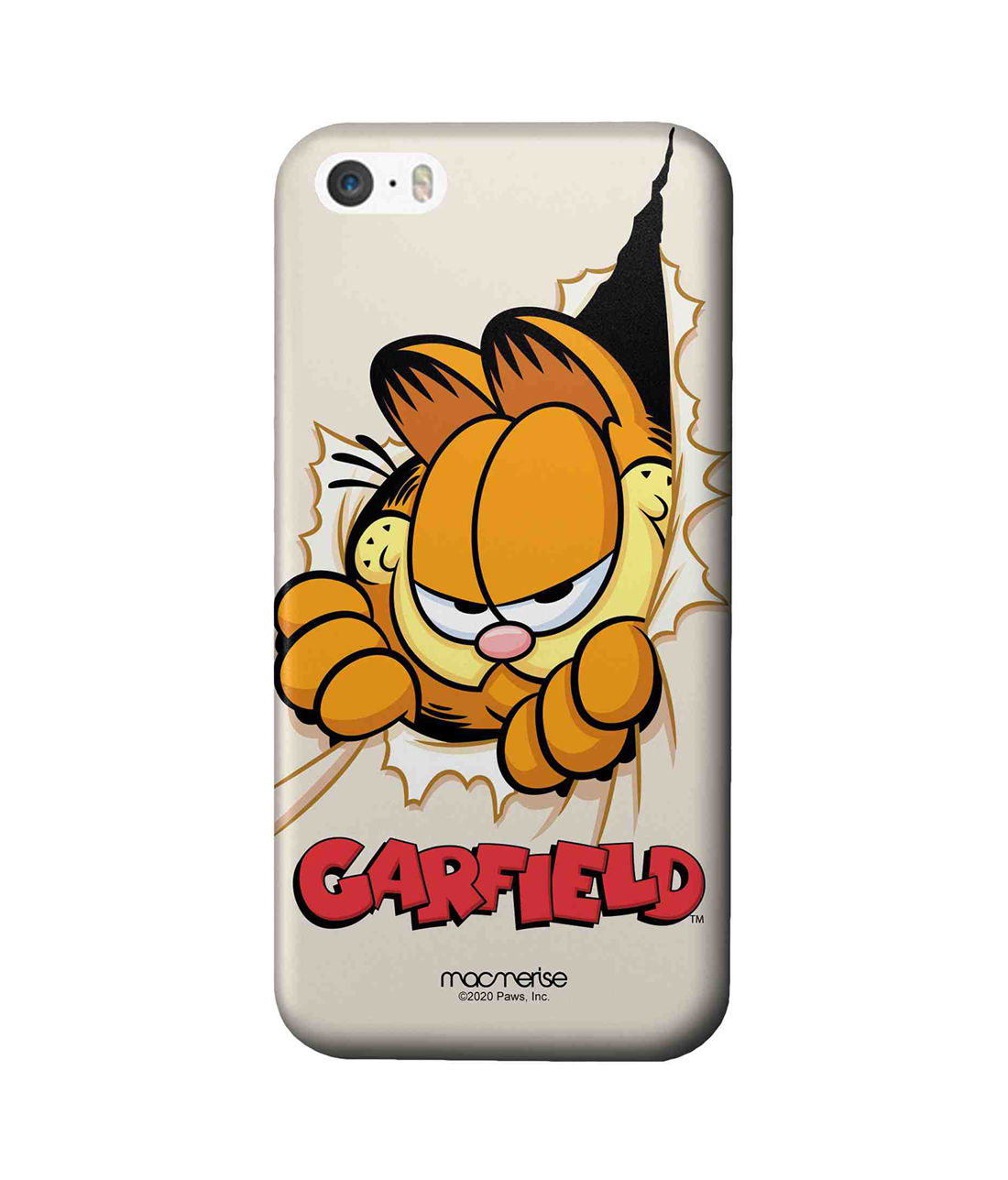 Heres Garfield - Sleek Case for iPhone 5/5S