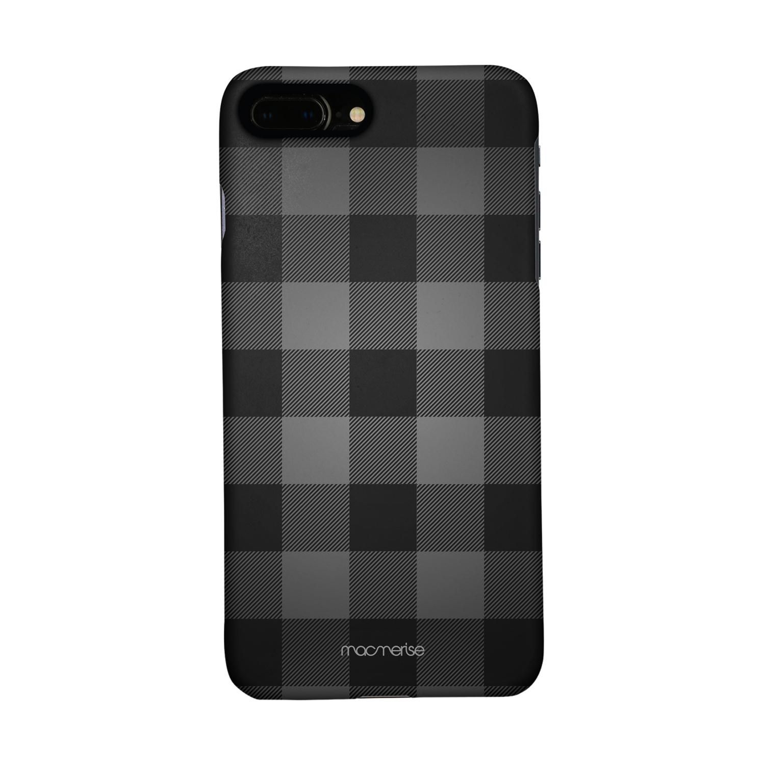 Checkmate Black - Sleek Phone Case for iPhone 7 Plus