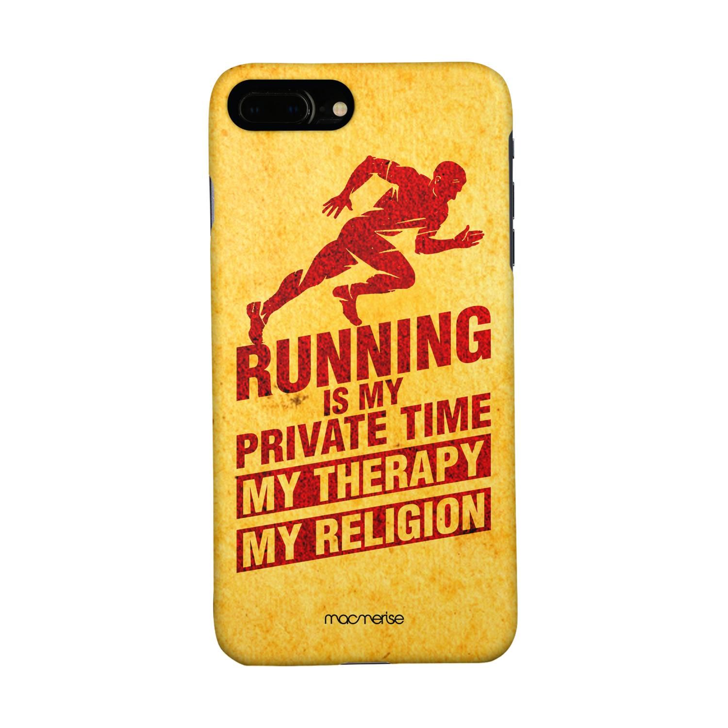 Religion Of Running - Sleek Phone Case for iPhone 7 Plus