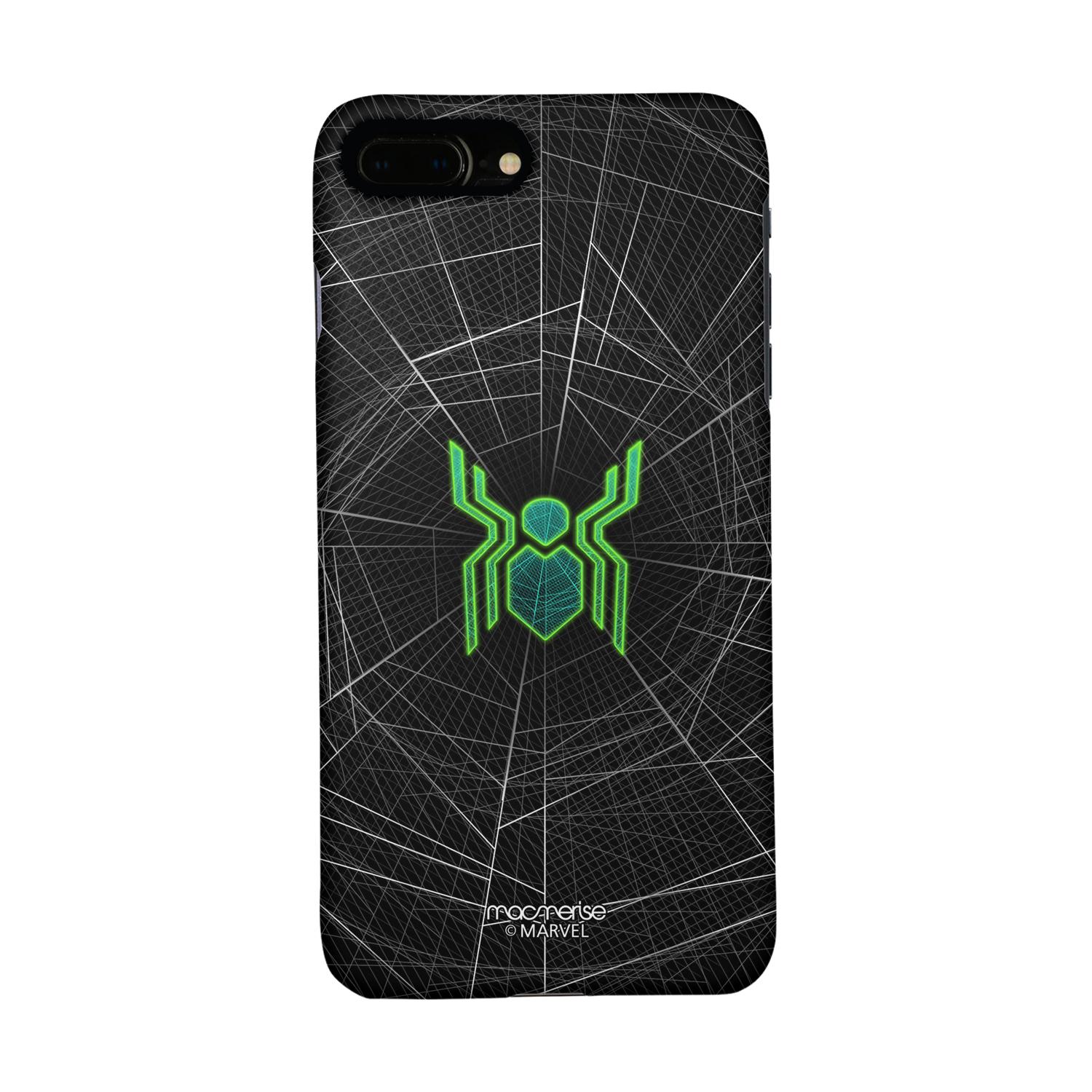 Buy Spiderman Logo Web - Sleek Phone Case for iPhone 7 Plus Online