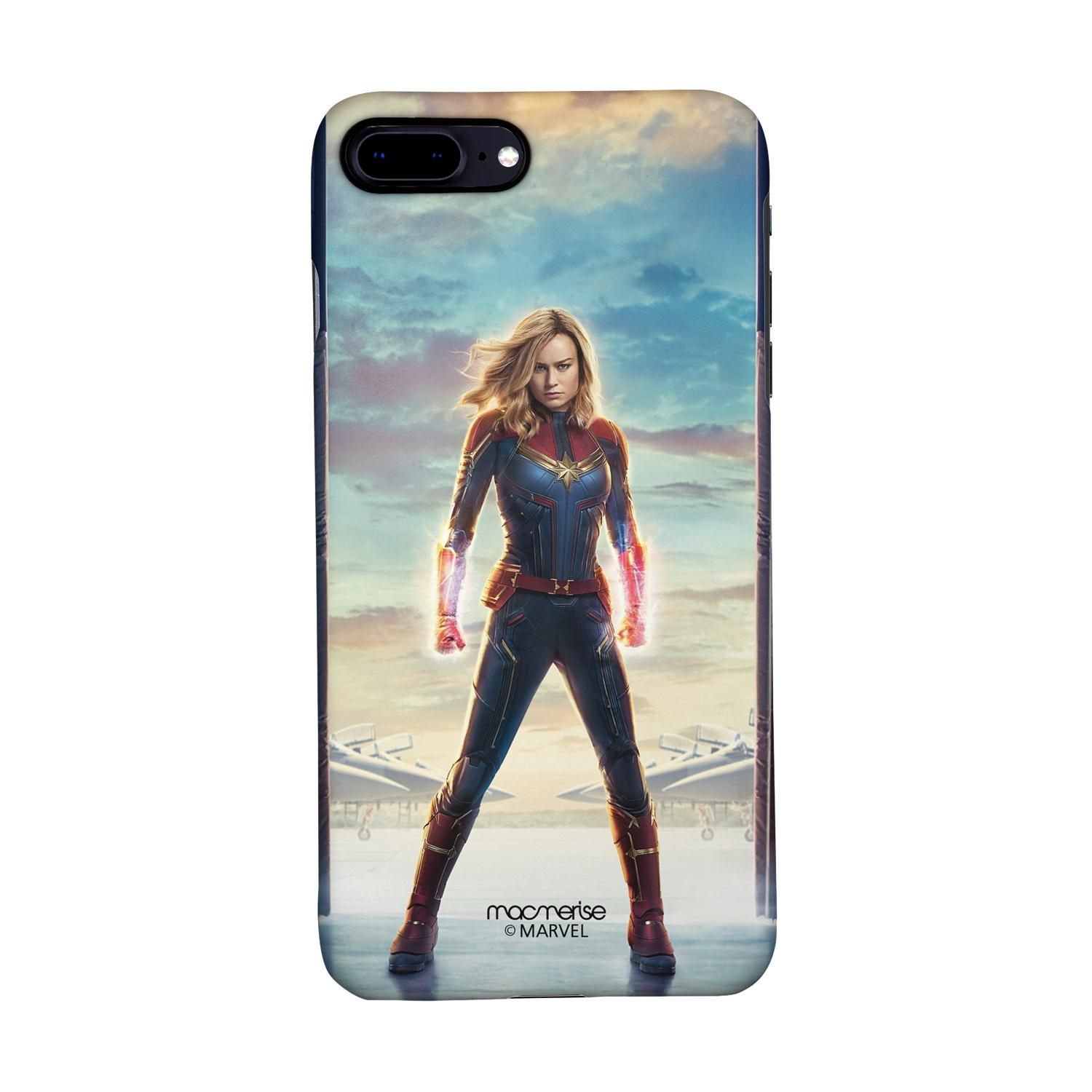 Buy Captain Marvel Poster - Sleek Phone Case for iPhone 8 Plus Online
