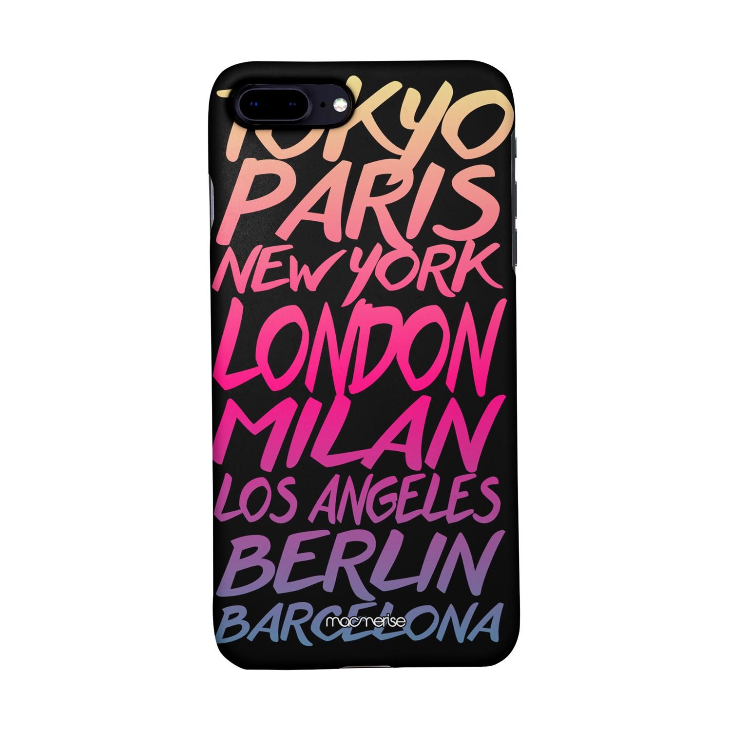 Fashion Cities - Sleek Phone Case for iPhone 8 Plus