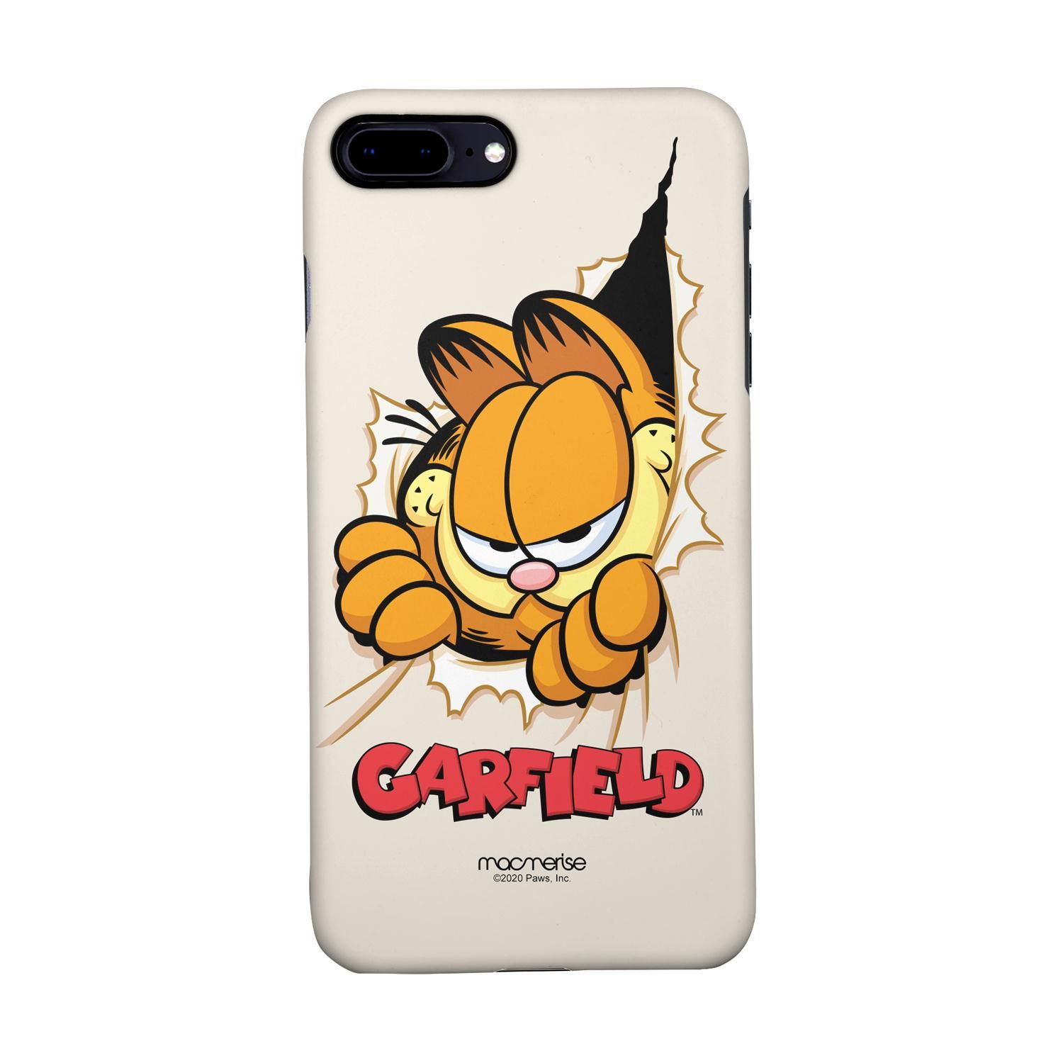 Heres Garfield - Sleek Case for iPhone 8 Plus