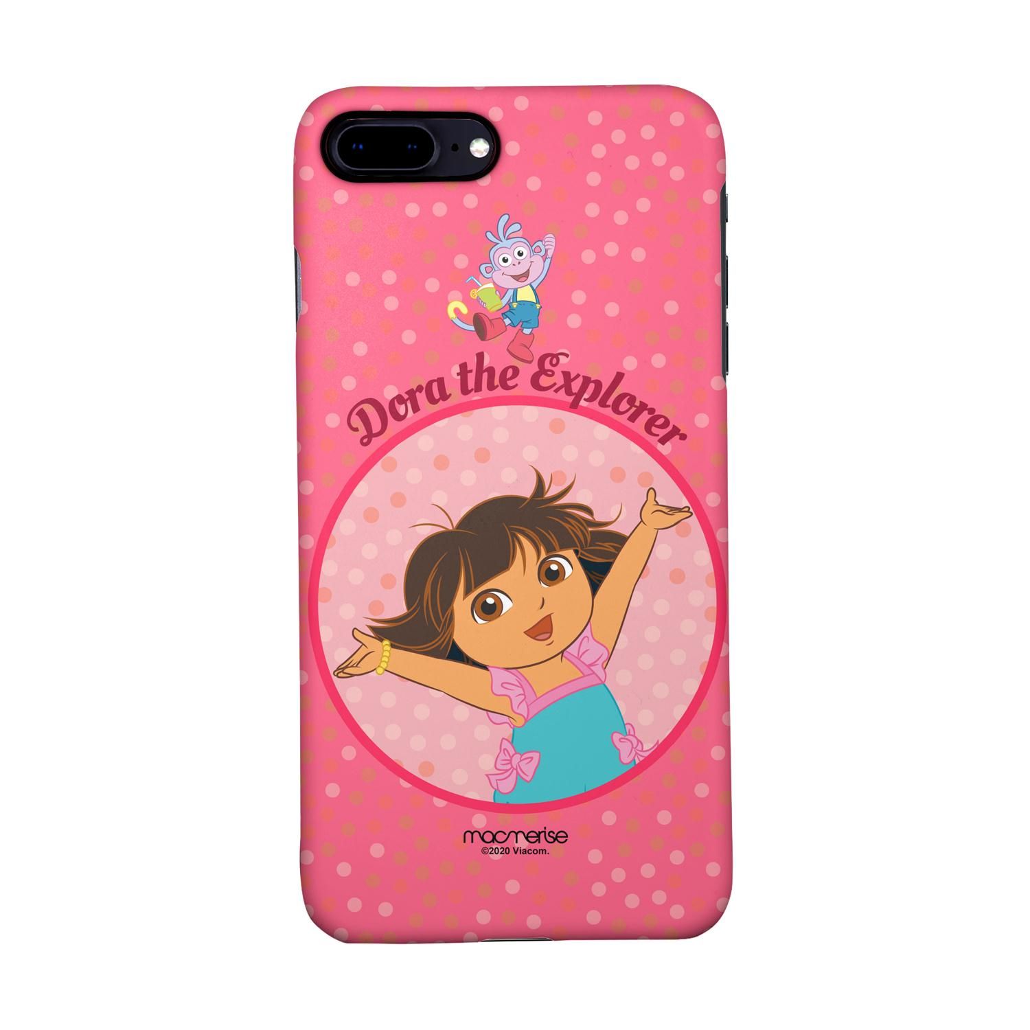 Joyful Dora - Sleek Case for iPhone 8 Plus