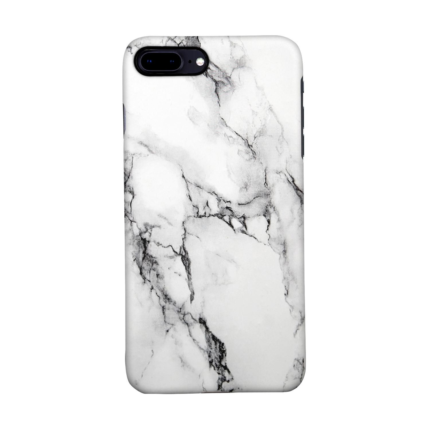 Buy Marble White Luna - Sleek Phone Case for iPhone 8 Plus Online