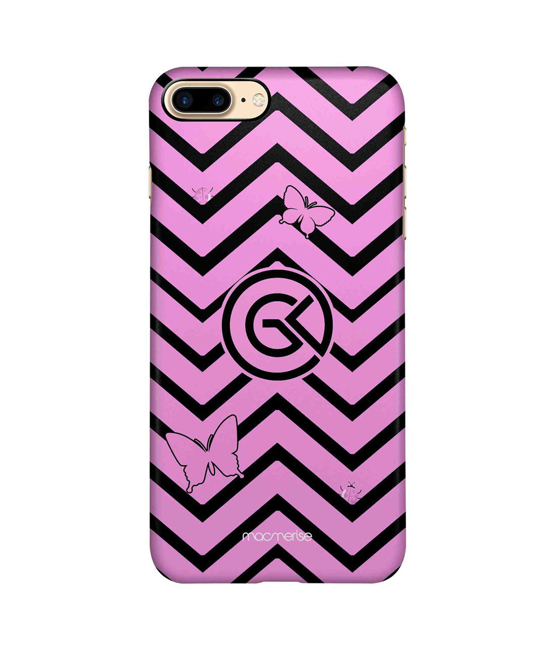 Waves Pink - Sleek Case for iPhone 8 Plus