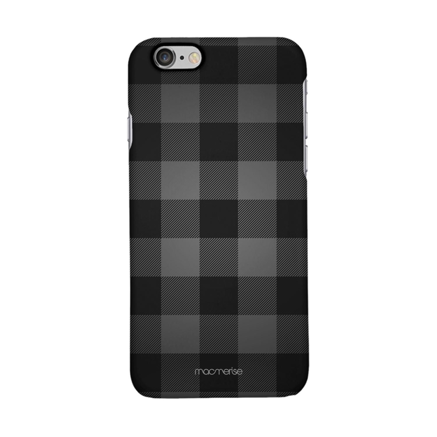 Checkmate Black - Sleek Phone Case for iPhone 6
