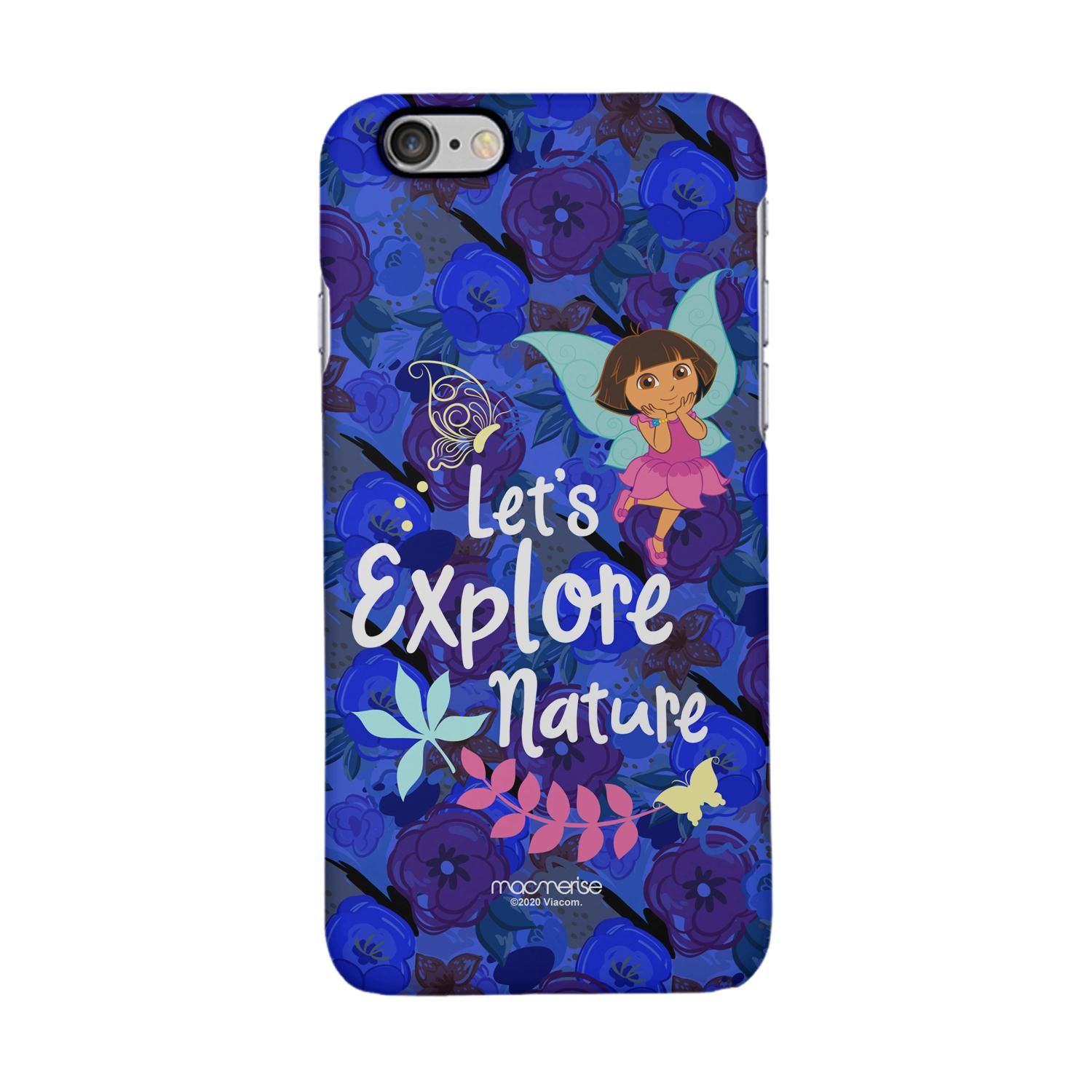 Explore with dora Blue - Sleek Case for iPhone 6