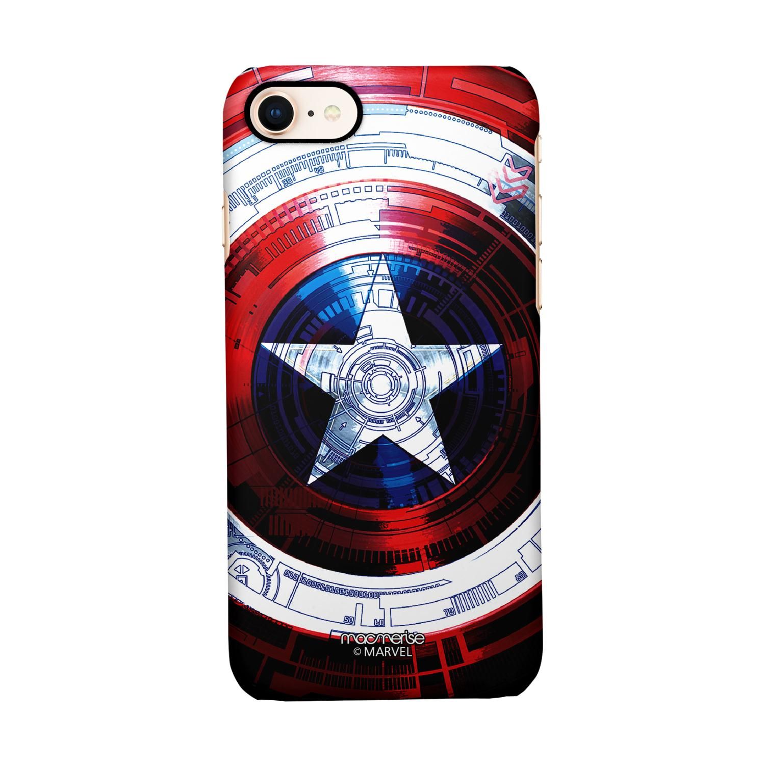 Buy Captains Shield Decoded - Sleek Phone Case for iPhone 7 Online