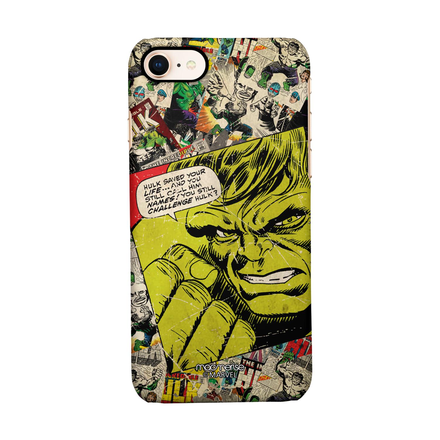 Buy Comic Hulk - Sleek Phone Case for iPhone 7 Online