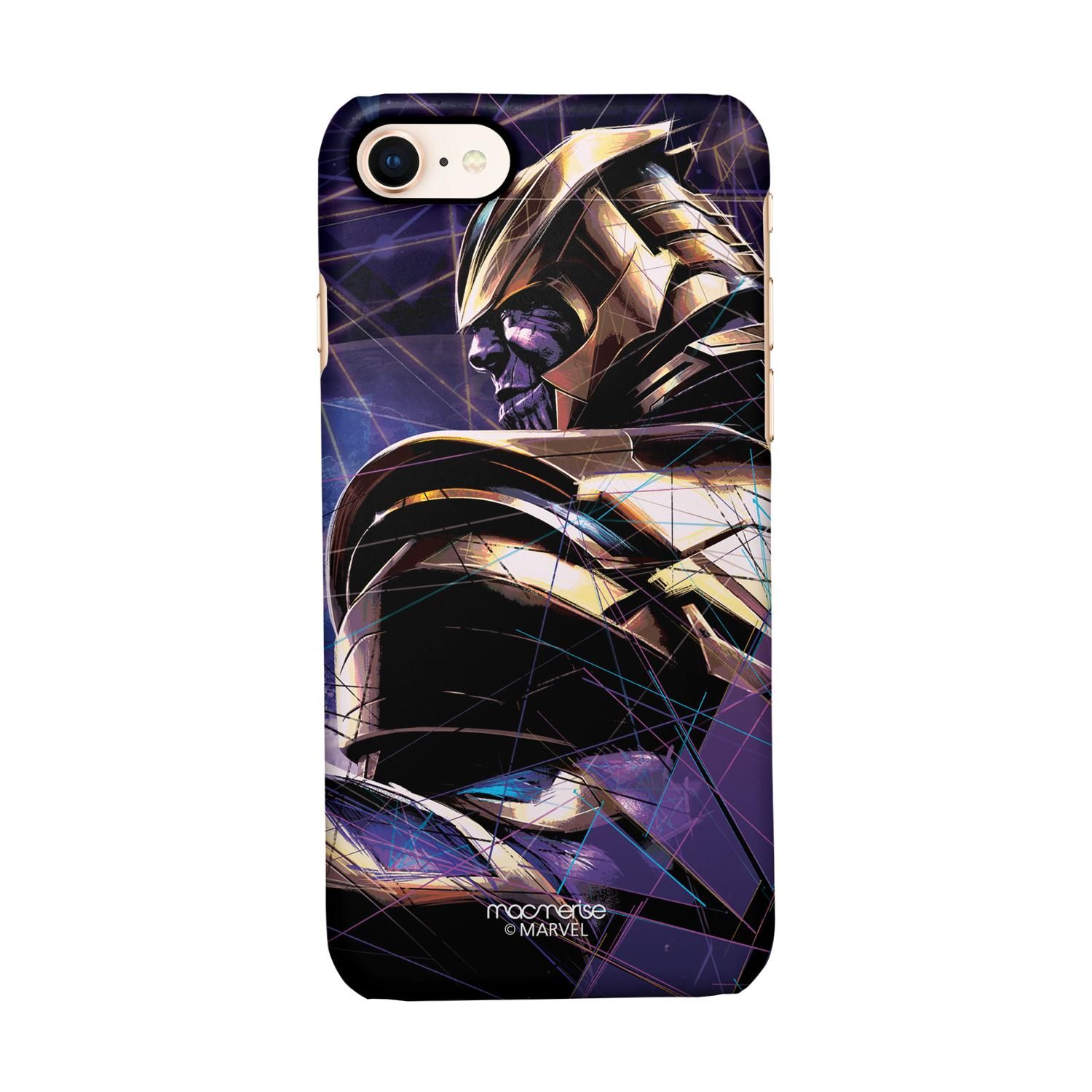 Thanos on Edge - Sleek Phone Case for iPhone 7