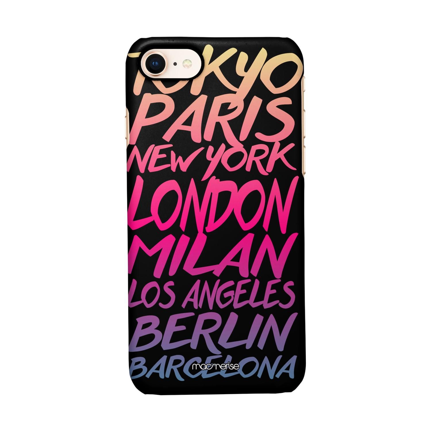 Fashion Cities - Sleek Phone Case for iPhone 8