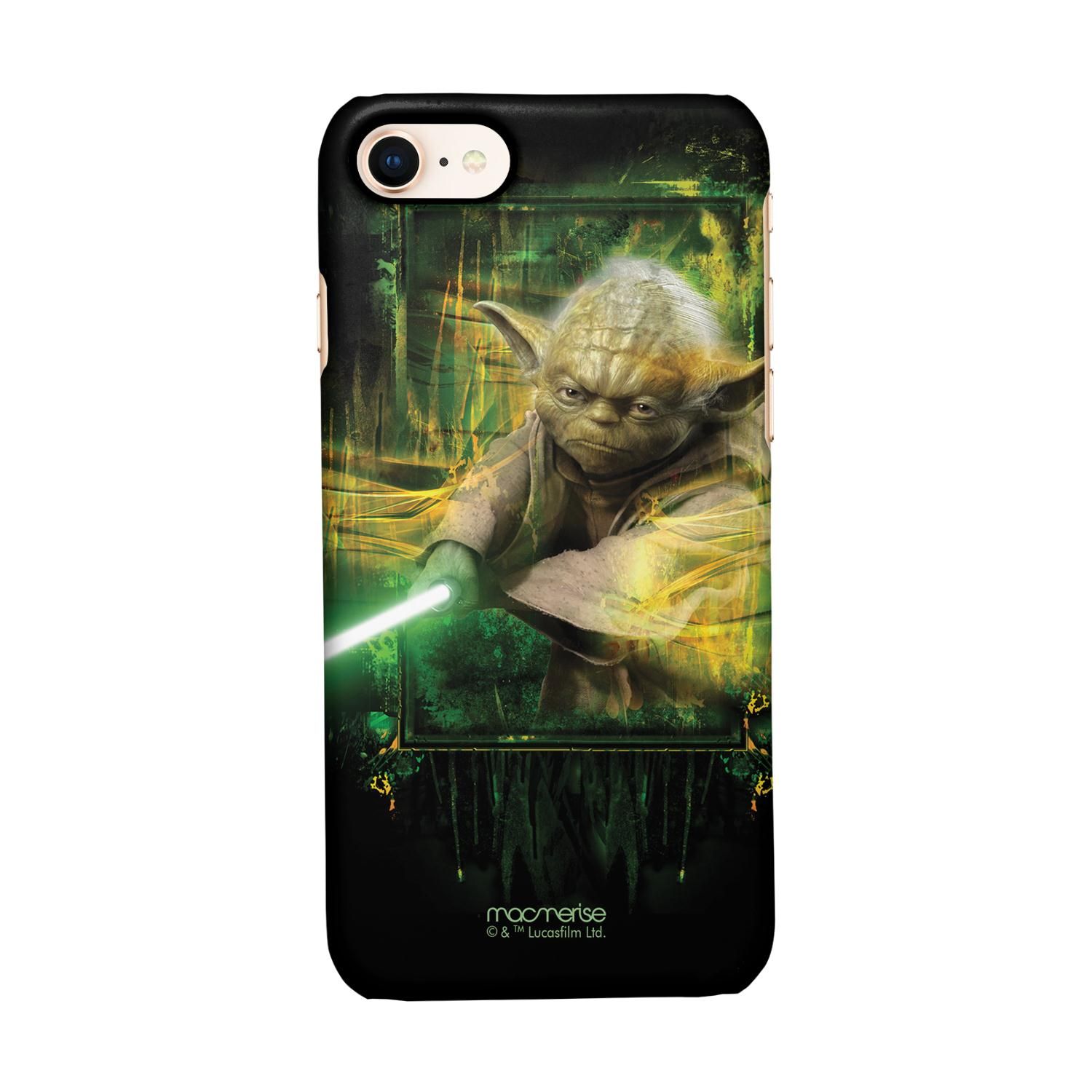 Buy Furious Yoda - Sleek Phone Case for iPhone 8 Online