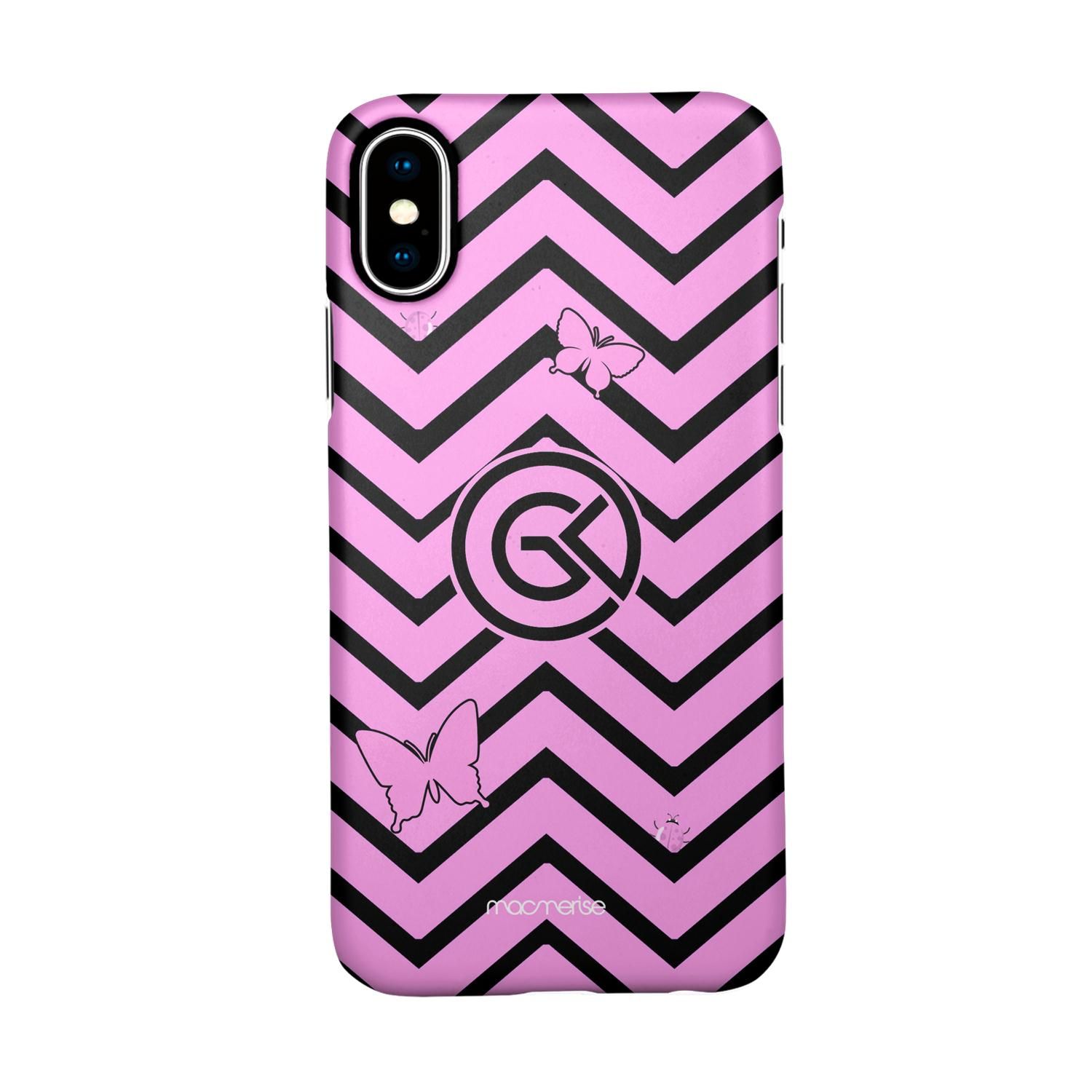 Waves Pink - Sleek Case for iPhone X