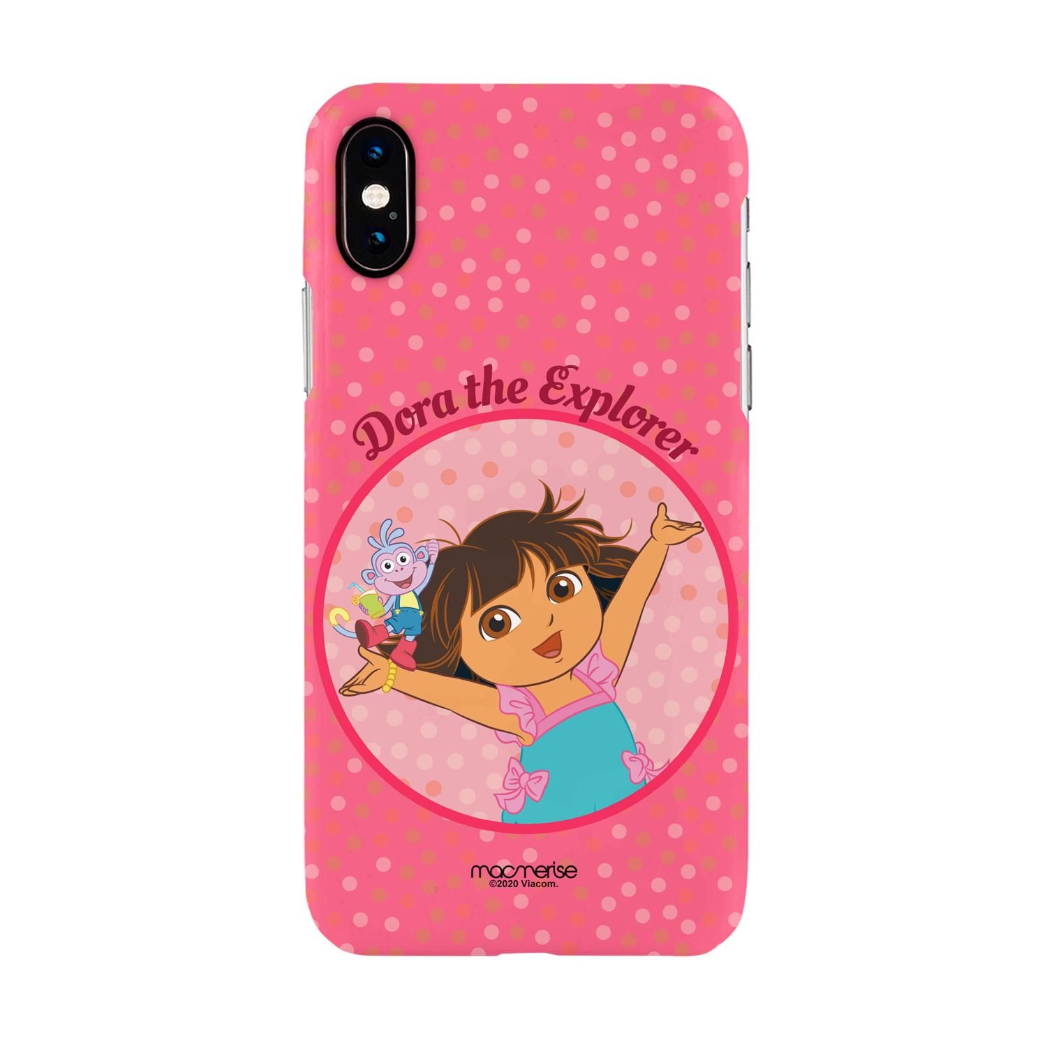 Joyful Dora - Sleek Case for iPhone XS Max