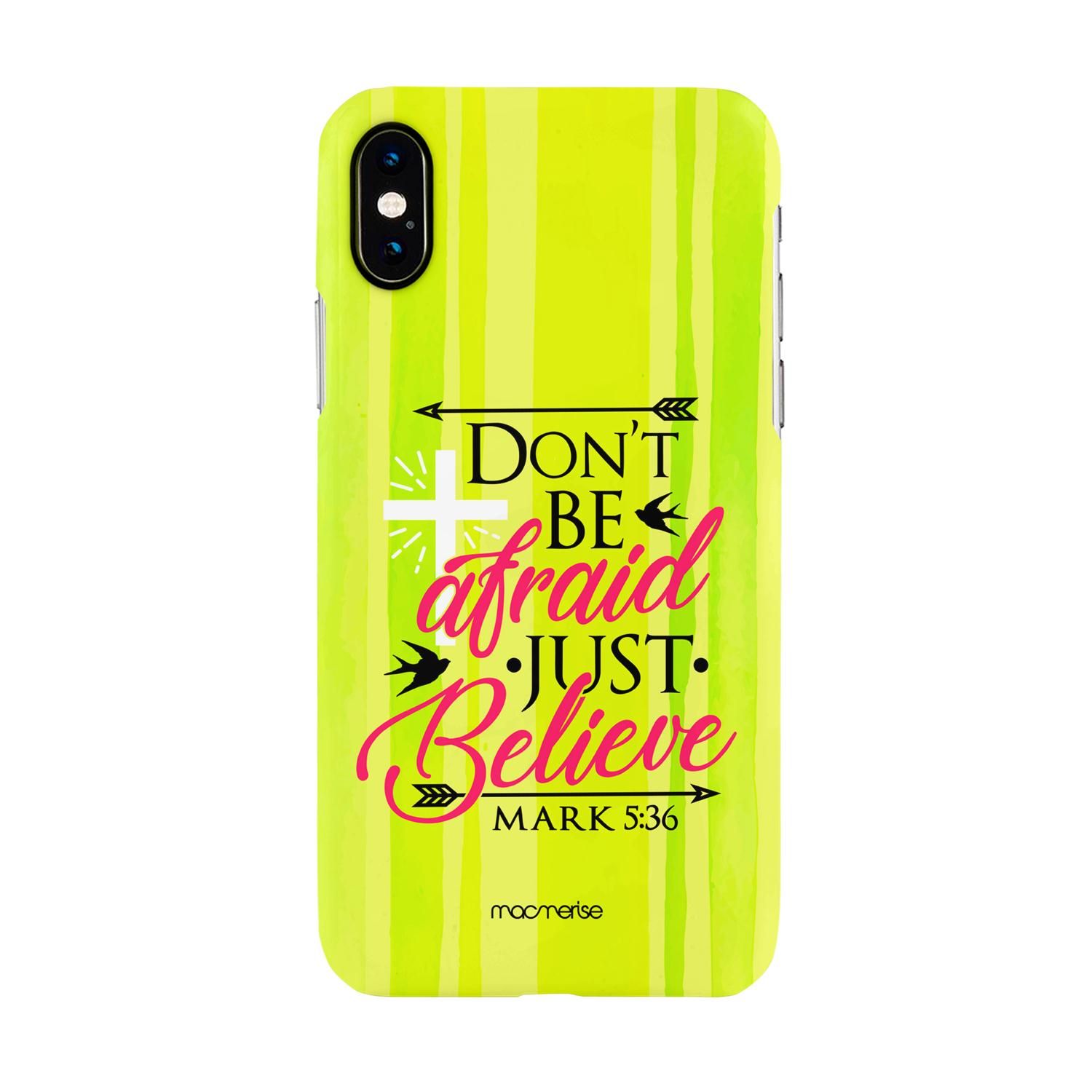 Just Believe - Sleek Case for iPhone XS Max