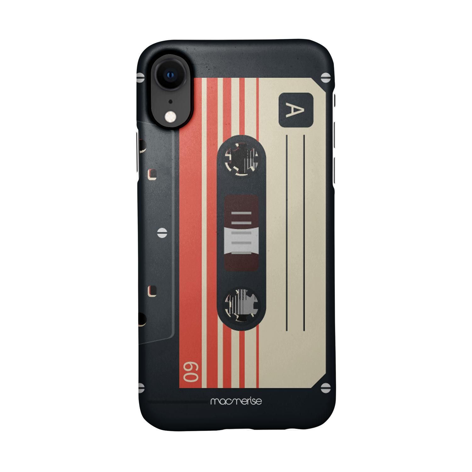 Casette Black - Sleek Phone Case for iPhone XR