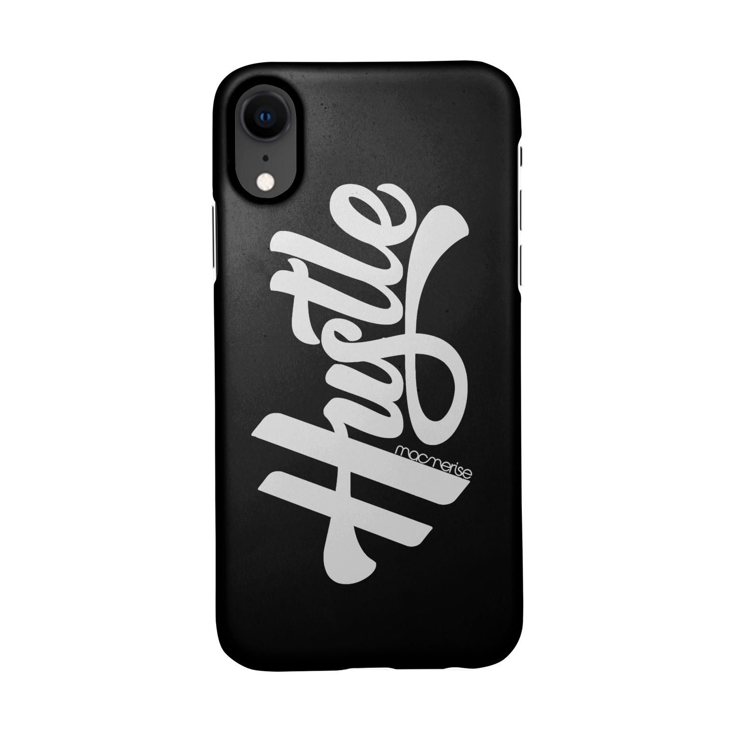 Hustle Black - Sleek Phone Case for iPhone XR