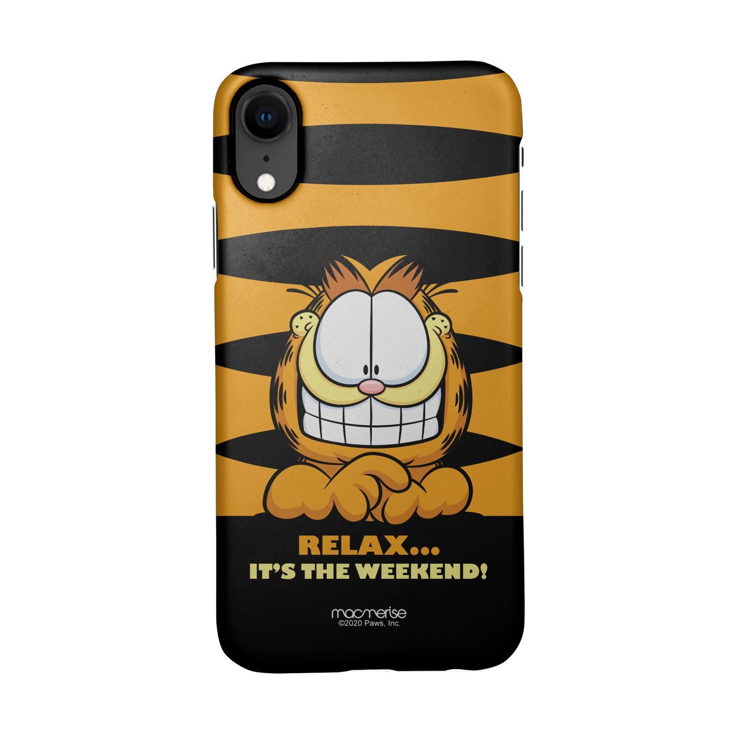 Weekend Garfield - Sleek Case for iPhone XR