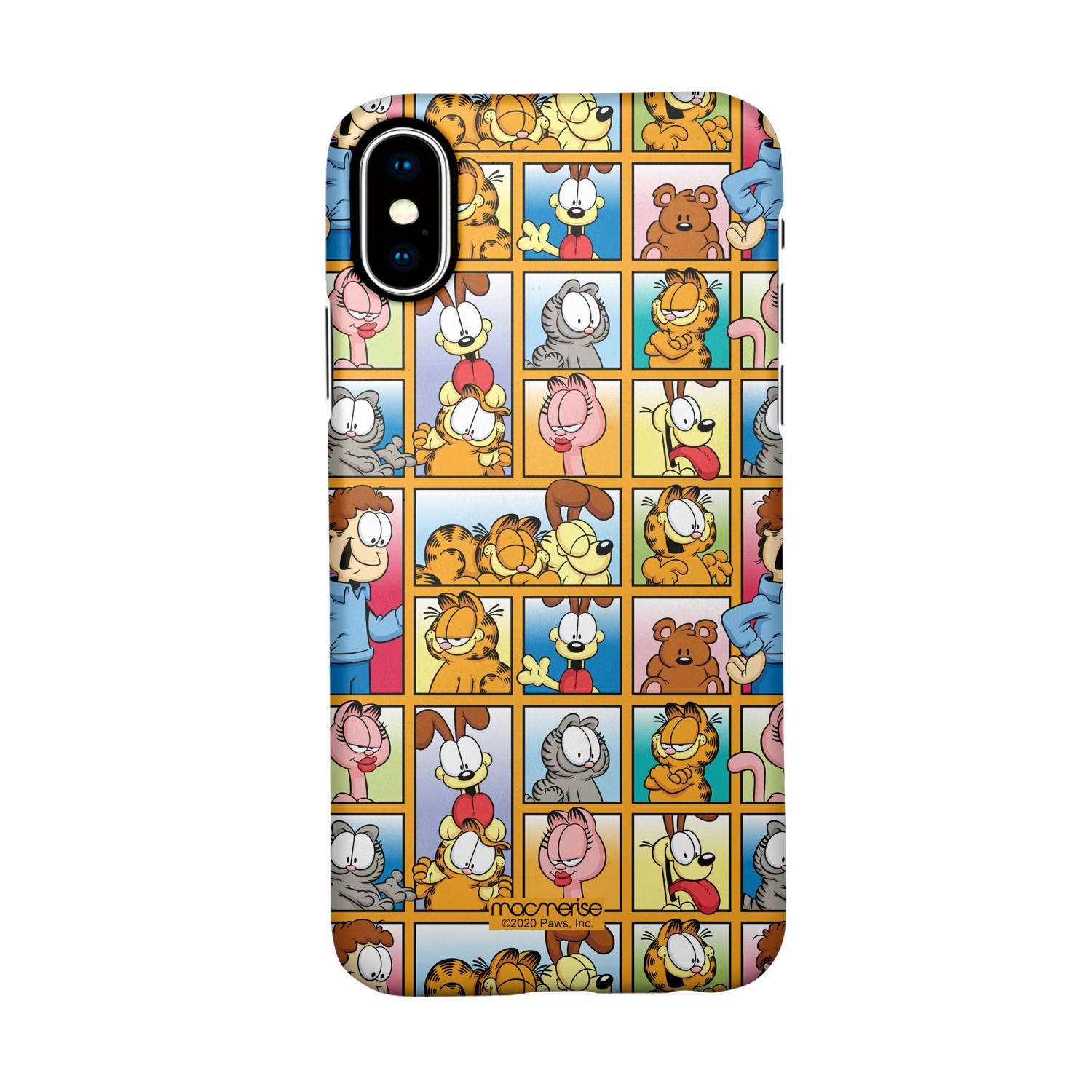 Garfield Collage - Sleek Case for iPhone XS