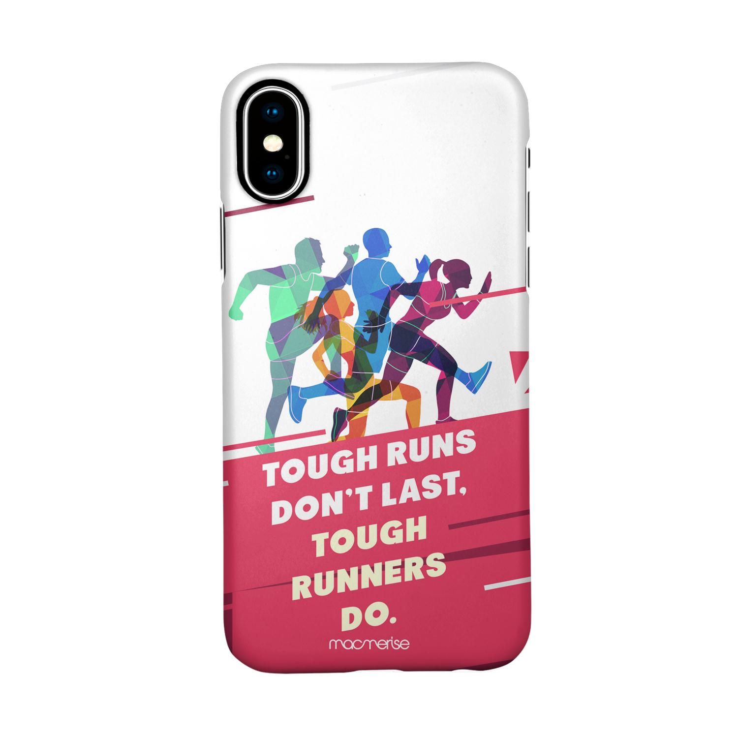 Tough Runners - Sleek Phone Case for iPhone XS