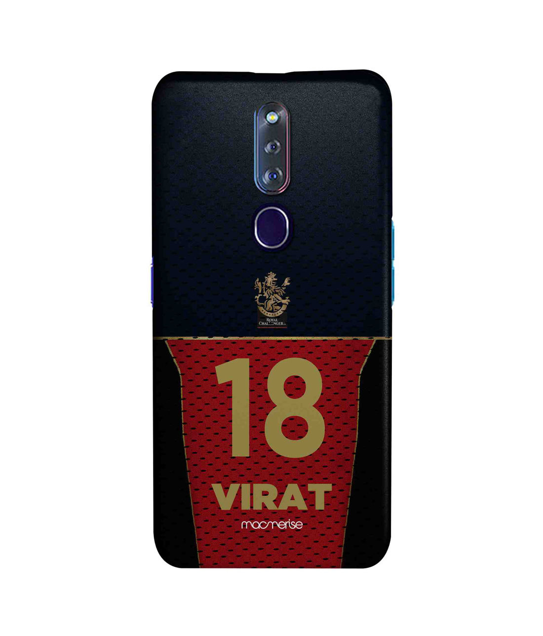 RCB Jersey Virat - Sleek Case for Oppo F11 Pro