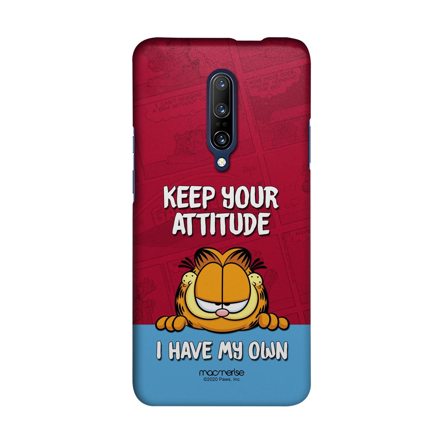 Attitude Garfield - Sleek Case for OnePlus 7 Pro